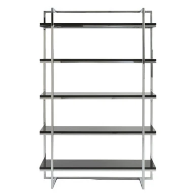 Reza Shelf - Black/Chrome - Image 3