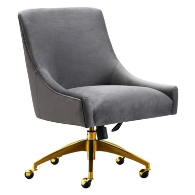Lucille Office Chair - Grey - Image 3