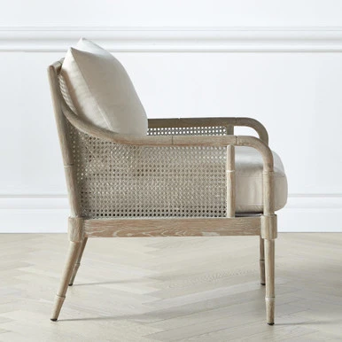 Addison Accent Chair - Natural Grey - Image 2