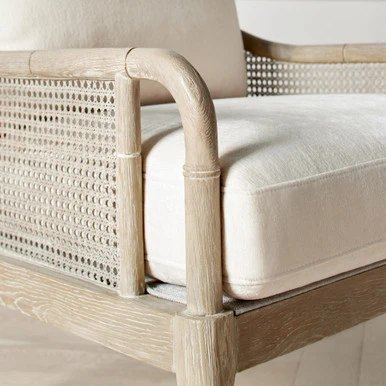 Addison Accent Chair - Natural Grey - Image 4