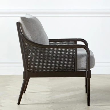 Addison Accent Chair - Matte Black - Image 2