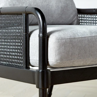Addison Accent Chair - Matte Black - Image 4