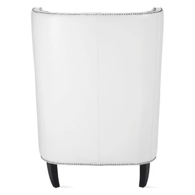 Davis Leather Accent Chair - Image 3