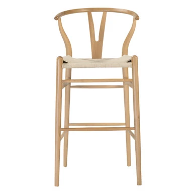 Tia Bar Stool - Natural/Natural