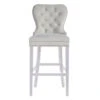 Charlotte Stool - High Gloss White