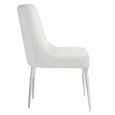 Elinor Dining Chair - Bright Nickel - Image 2