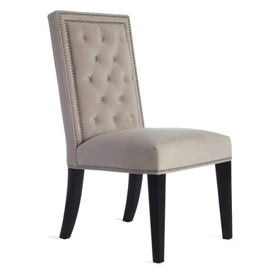 Maxwell Dining Chair With Nailheads - Espresso - Image 4