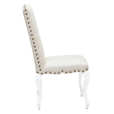 Florette Dining Chair - High Gloss White - Image 2
