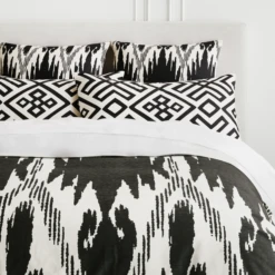 Nikki Chu - Amani Bedding - Charcoal