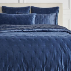 Ayla Reversible Bedding - Indigo