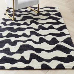 Quinn Rug - Ivory/Black