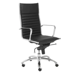 Darby High Back Office Chair - Black