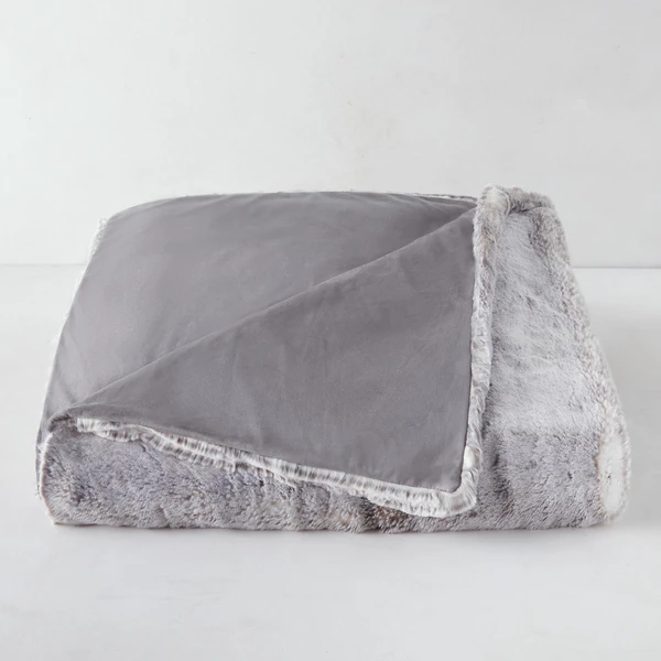 Chinchilla Throw - Grey - Image 2