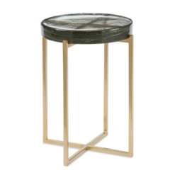 Livorna Round Accent Table - 19"H