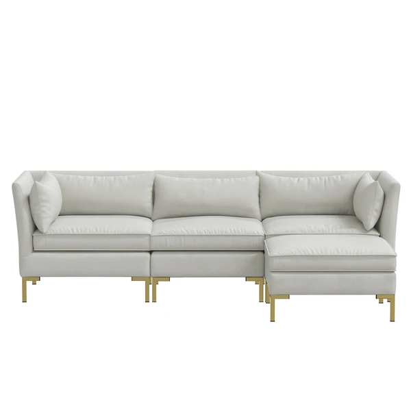 Zara 4 PC Ottoman Sectional - Image 2