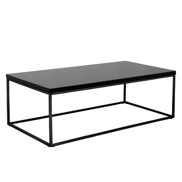 Cory Rectangle Coffee Table - Black/Black - Image 2