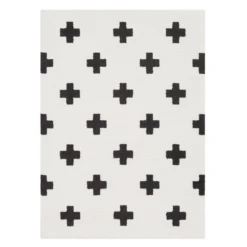 Amina Rug - White/Black