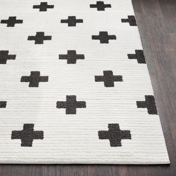 Amina Rug - White/Black - Image 2