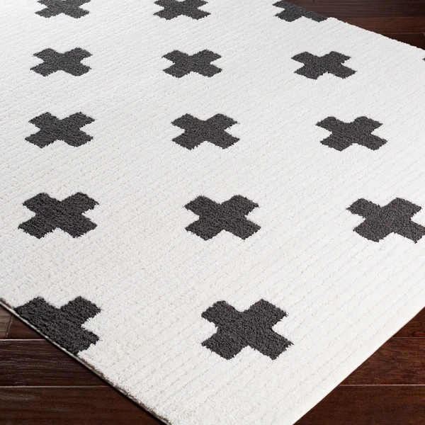 Amina Rug - White/Black - Image 3