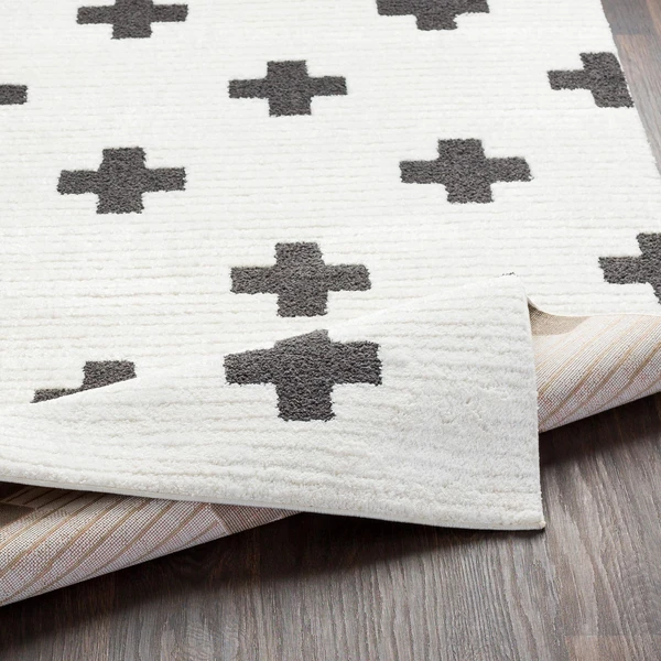 Amina Rug - White/Black - Image 4