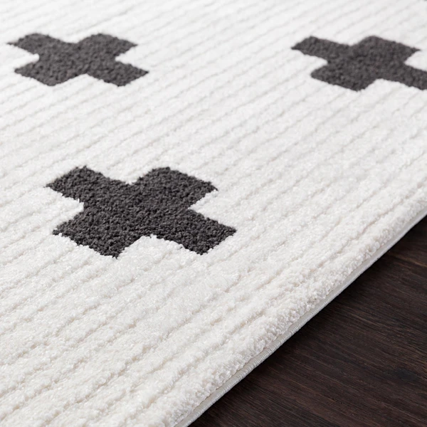 Amina Rug - White/Black - Image 6