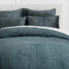 Mardon Velvet Bedding - Bay Green