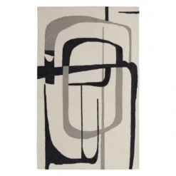 Dillion Rug - Ivory/Black