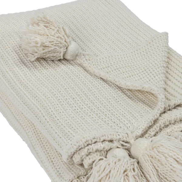 Vista Throw - Ivory - Image 3