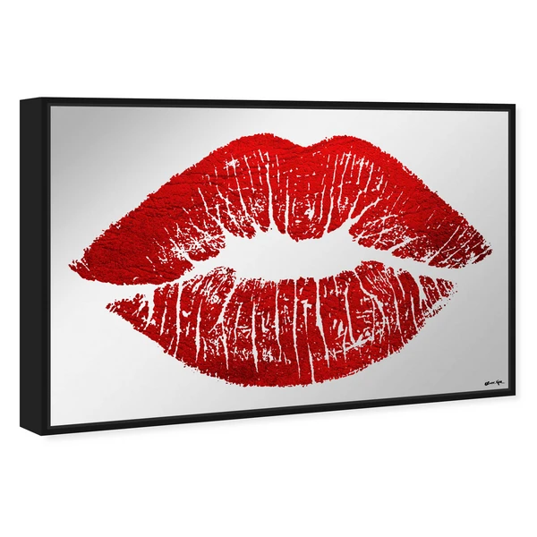 Solid Kiss Red Lips Mirror - Image 3
