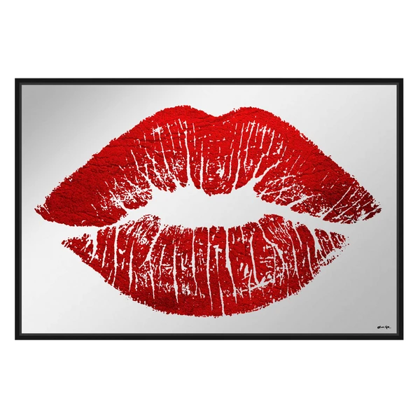 Solid Kiss Red Lips Mirror - Image 4