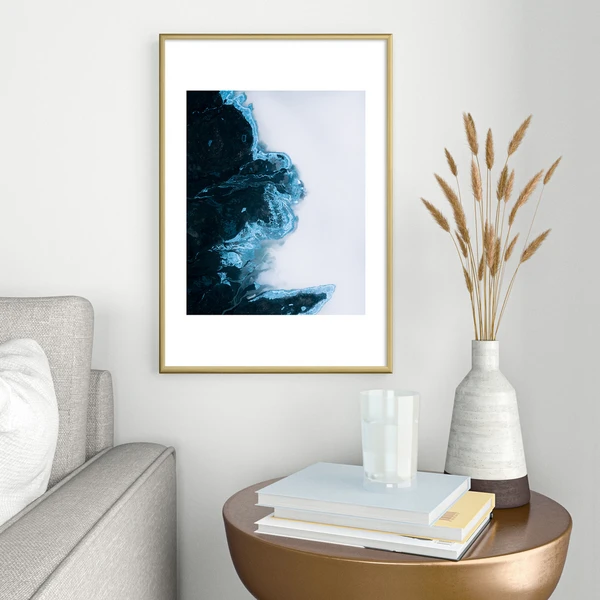 Aerial Lake Iceland - Image 5