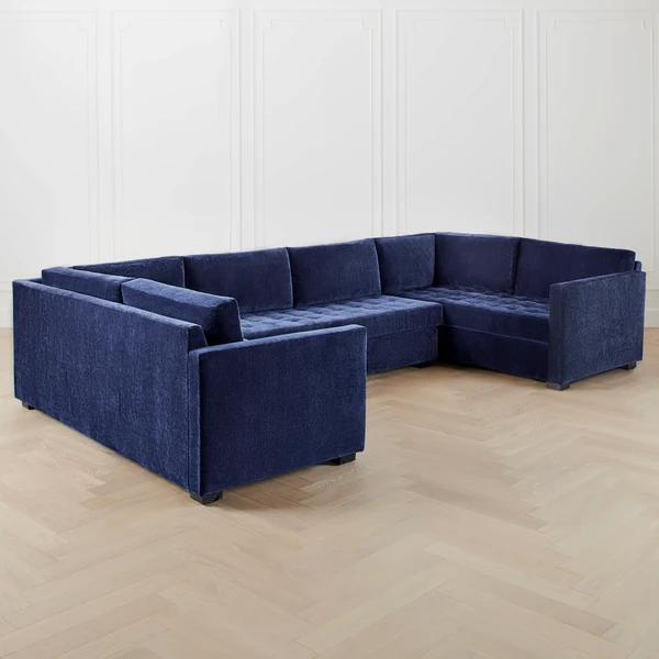 Eli Armless U Sectional - 3 PC - Image 2