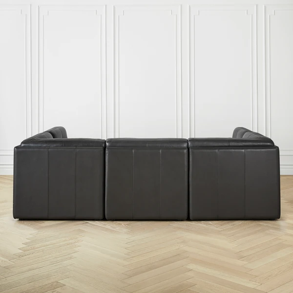 Convo Leather Sectional - 6 PC - Image 4