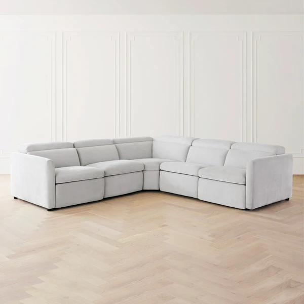 Ainsley Reclining Sectional - 5 PC