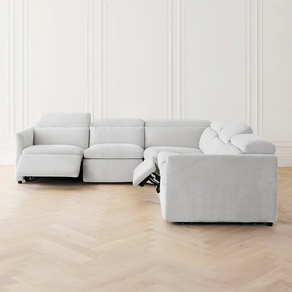 Ainsley Reclining Sectional - 5 PC - Image 4