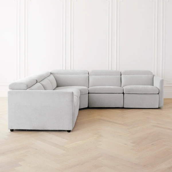 Ainsley Reclining Sectional - 5 PC - Image 5